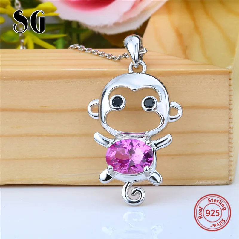 2018 sterling silver 925 cute animal monkey chain pendant&necklace with Zirconia diy fashion jewelry making for women gifts
2018 sterling silver 925 cute animal monkey chain pendant&necklace with Zirconia diy fashion jewelry making for women gifts