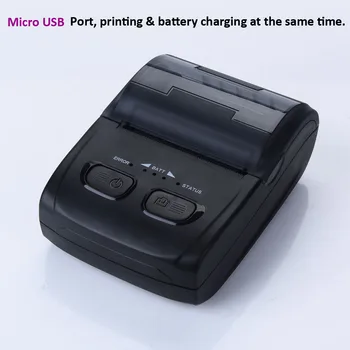 H200 Newly designed mobile receipt printer with high-performance Support USB fast charging
H200 Newly designed mobile receipt printer with high-performance Support USB fast charging