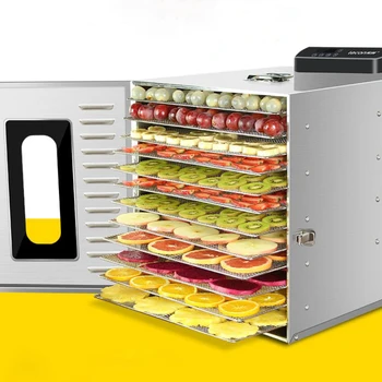 16 Layer Fruit Food Dryer Stainless Steel Commercial Professional Food Fruit Vegetable Pet Meat Air Dryer Electric Dehydrator
16 Layer Fruit Food Dryer Stainless Steel Commercial Professional Food Fruit Vegetable Pet Meat Air Dryer Electric Dehydrator