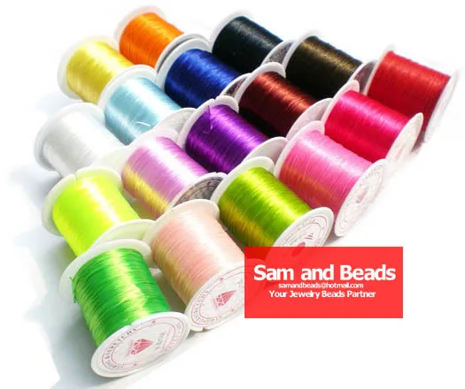 10m 10yds Strong Nylon Elastic Stretchy Beading 0.8mm elastic thread Thread Cords Bracelet Wire
10m 10yds Strong Nylon Elastic Stretchy Beading 0.8mm elastic thread Thread Cords Bracelet Wire