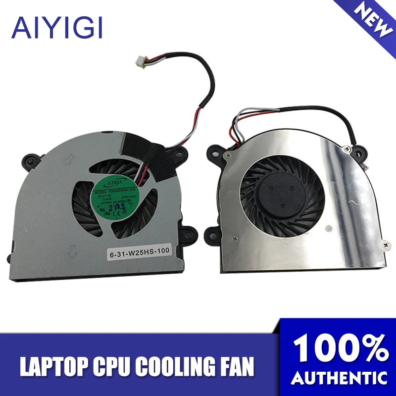 Фото AIYIGI 100% новый вентилятор охлаждения процессора для MSI S6000 X600 3 линии 3PIN ноутбука