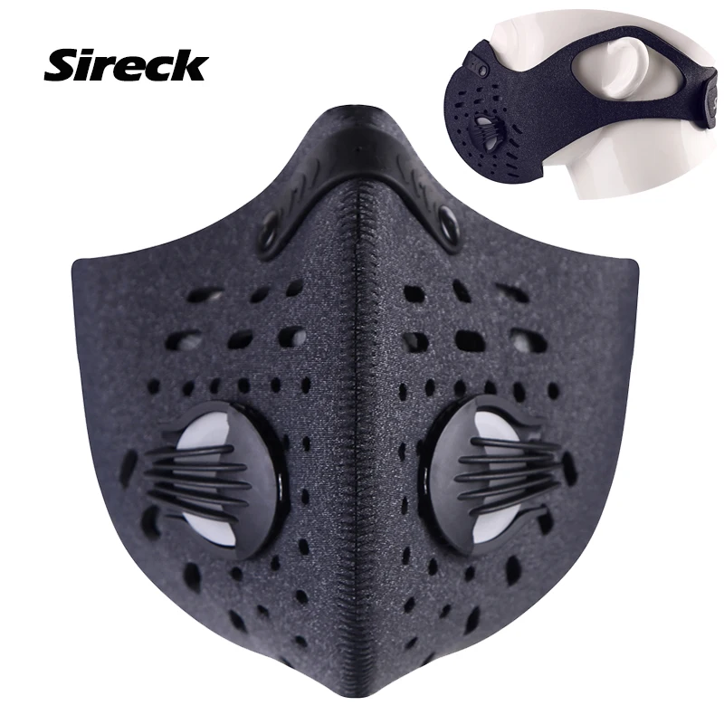 Sireck Bicycle Bike Mask With Active Carbon Filter Dustproof PM 2.5 Training Cycling Face Mask Cover Sport Mask Half Face Shield
Sireck Bicycle Bike Mask With Active Carbon Filter Dustproof PM 2.5 Training Cycling Face Mask Cover Sport Mask Half Face Shield