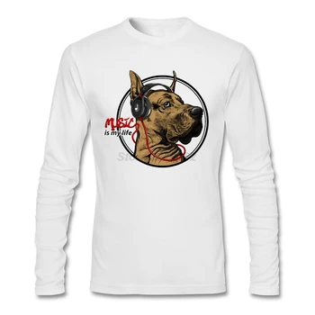 Music Dogs Luxury T-shirt men Long Sleeve 100% Cotton Blouses Create your own Music is my life for Men's
Music Dogs Luxury T-shirt men Long Sleeve 100% Cotton Blouses Create your own Music is my life for Men's