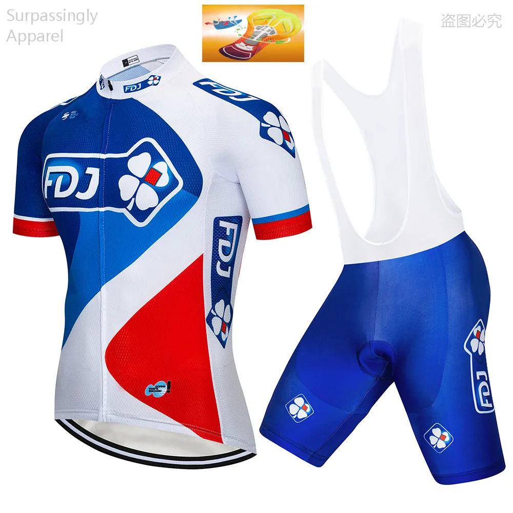 2019 Men Pro UCI Team FDJ Cycling Jersey Set MTB 16d Bicycle Jersey Clothing Quick Dry Ciclismo Bicycling Team Maillot Clothing
2019 Men Pro UCI Team FDJ Cycling Jersey Set MTB 16d Bicycle Jersey Clothing Quick Dry Ciclismo Bicycling Team Maillot Clothing
