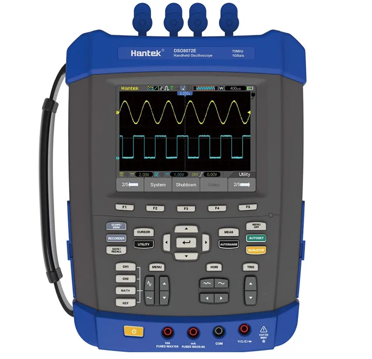 FREE SHIPPING Hantek DSO8072E 6 in 1 Oscilloscope Recorder DMM Spectrum Analyzer Frequency
FREE SHIPPING Hantek DSO8072E 6 in 1 Oscilloscope Recorder DMM Spectrum Analyzer Frequency