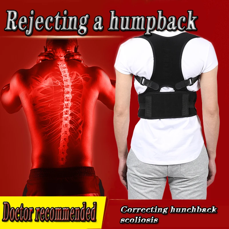ABAY Posture Corrector Shoulder Lumbar Brace Spine Support Belt Adjustable Adult Corset Posture Correction Belt Health Care 002
ABAY Posture Corrector Shoulder Lumbar Brace Spine Support Belt Adjustable Adult Corset Posture Correction Belt Health Care 002