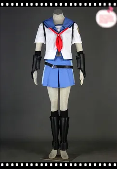 Anime Angel Beats Shina Eri Cosplay Costume Blue White Uniform XS-3XL Free Shipping 
Anime Angel Beats Shina Eri Cosplay Costume Blue White Uniform XS-3XL Free Shipping
