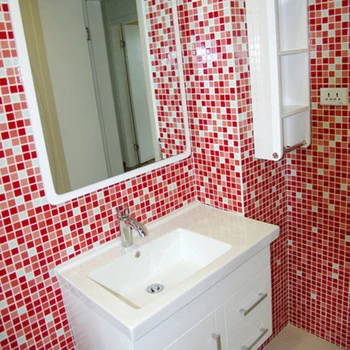 Customized Gradient Red Pink White Glass Mosaic Tile swimming pool Kitchen Backplash Bathroom showroom hall home decoration tile
Customized Gradient Red Pink White Glass Mosaic Tile swimming pool Kitchen Backplash Bathroom showroom hall home decoration tile