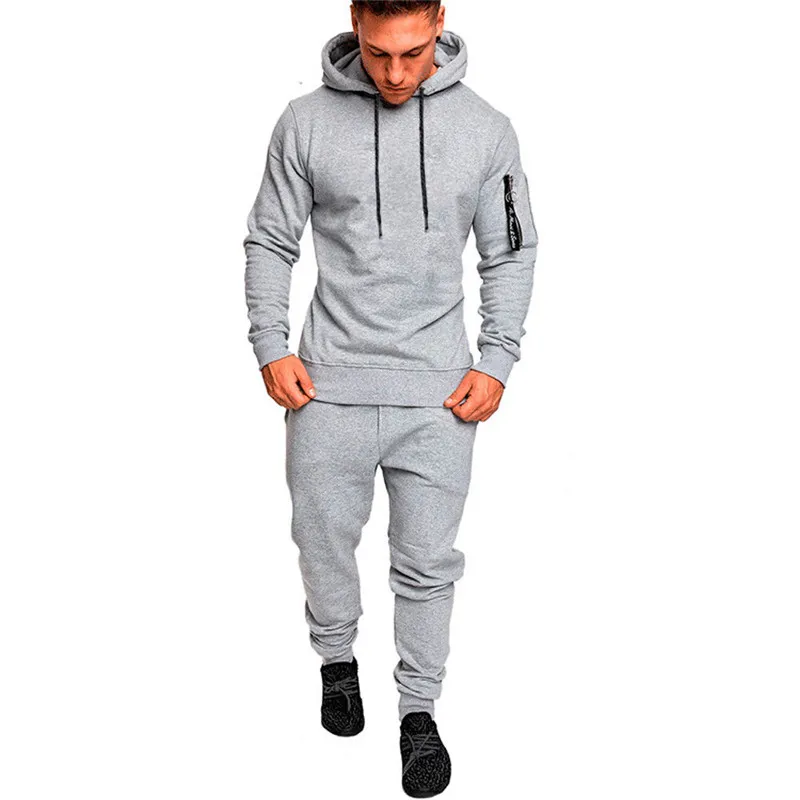 Men Tracksuit Outfits Long Sleeves Hoodie Sweatshirt Top Sport Jogging Long Pant Trousers Bottom Sports 2 Pieces Clothing Sets
Men Tracksuit Outfits Long Sleeves Hoodie Sweatshirt Top Sport Jogging Long Pant Trousers Bottom Sports 2 Pieces Clothing Sets