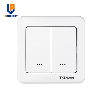 TKB Home Z-Wave Plus dual wall ON/OFF switch module with Dual Paddle TZ36D 80x80mm dimension Max load 1380W for light control
TKB Home Z-Wave Plus dual wall ON/OFF switch module with Dual Paddle TZ36D 80x80mm dimension Max load 1380W for light control