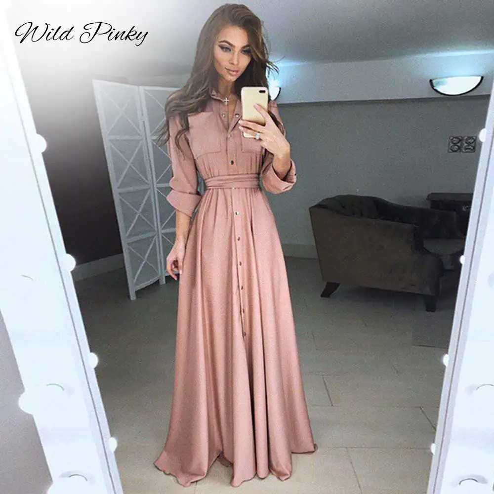 WildPinky Plus Size 5XL Dress Women Spring Summer Fashion Boho Casual Women Dress Long Sleeve Button Beach Maxi Dresses Vestidos
WildPinky Plus Size 5XL Dress Women Spring Summer Fashion Boho Casual Women Dress Long Sleeve Button Beach Maxi Dresses Vestidos