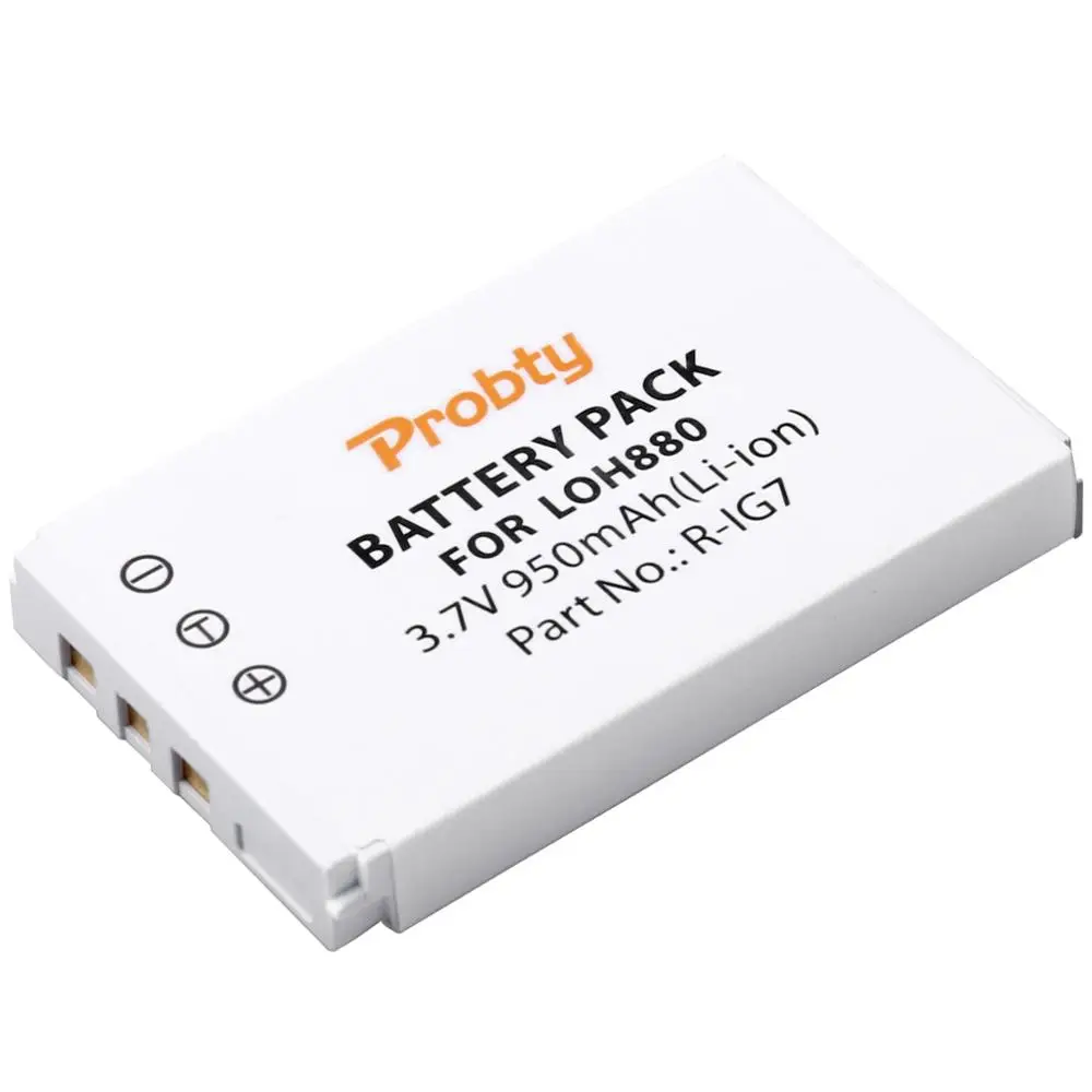 1pcs Probty R-IG7 chargeable Battery 950mAh for Logitech Harmony One, 900, 720, 850, 880, 885, 890 Pro, H880 Universal Camera
1pcs Probty R-IG7 chargeable Battery 950mAh for Logitech Harmony One, 900, 720, 850, 880, 885, 890 Pro, H880 Universal Camera