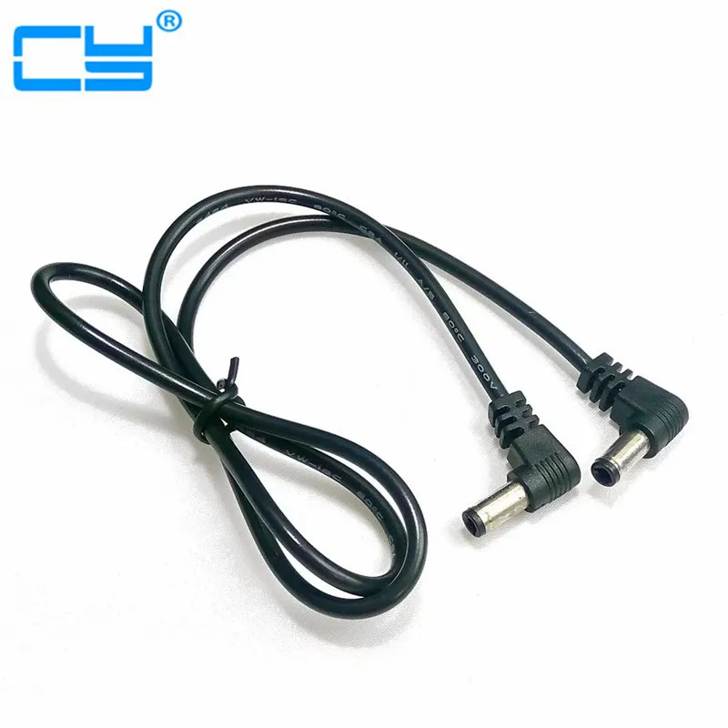 DC Power 5.5 x 2.1mm / 2.5mm Male to 5.5 2.1/2.5mm Male Plug Cable Right Angled 90 Degree 60cm
DC Power 5.5 x 2.1mm / 2.5mm Male to 5.5 2.1/2.5mm Male Plug Cable Right Angled 90 Degree 60cm