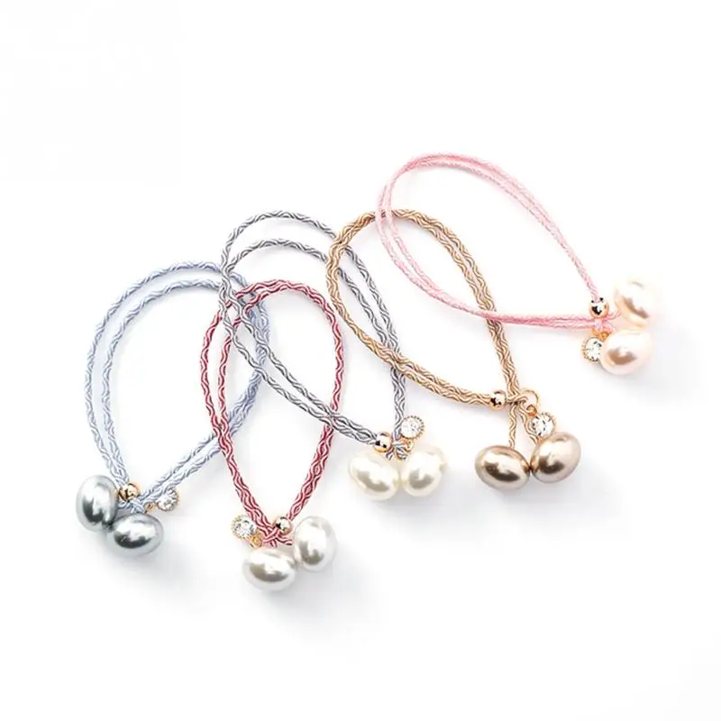 Simple Lady Beauty Simulated-pearl Crystal Elastic Hairband 2018 Pink Blue Luxury High Quality Rope Ponytail Holder Hair Jewelry
Simple Lady Beauty Simulated-pearl Crystal Elastic Hairband 2018 Pink Blue Luxury High Quality Rope Ponytail Holder Hair Jewelry
