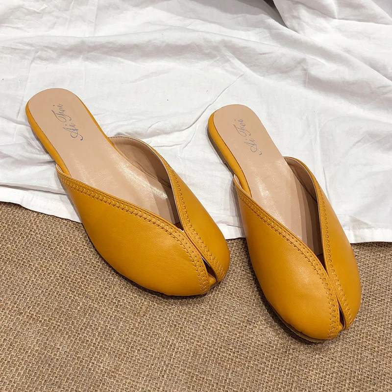 spring and summer women's shoes Korean silk satin Pointed bow tie slippers Baotou flat heel sets semi slippers 2019
spring and summer women's shoes Korean silk satin Pointed bow tie slippers Baotou flat heel sets semi slippers 2019