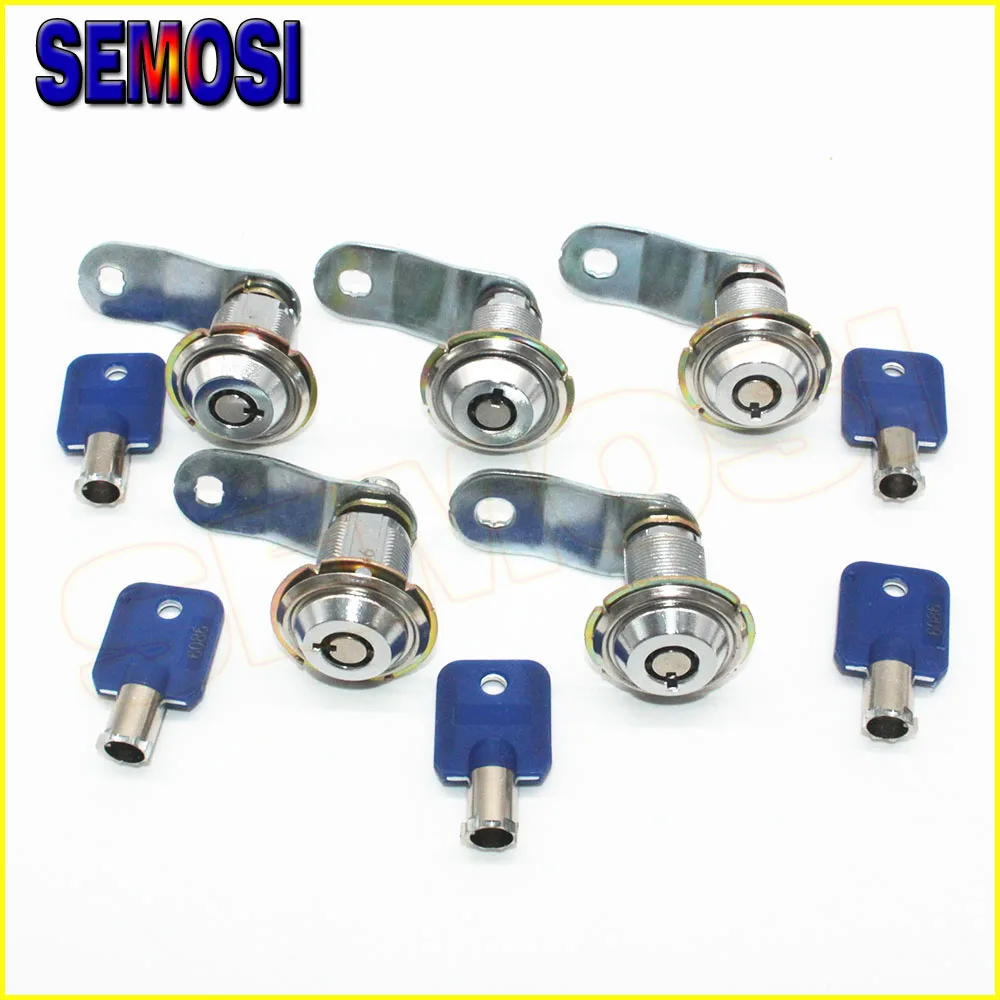5pcs/ Rubular Cam Lock Zinc Alloy Door Cabinet Lock for Arcade Game Machine Drawer Same Key Lock - 17mm / 23mm / 27mm
5pcs/ Rubular Cam Lock Zinc Alloy Door Cabinet Lock for Arcade Game Machine Drawer Same Key Lock - 17mm / 23mm / 27mm