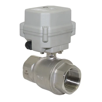 DC 12V Motorized Ball Valve BSP 1-1/2''(DN 40MM) Electrical Valve,CR2-01,Manual Override&Indicator,Stainless Steel 304
DC 12V Motorized Ball Valve BSP 1-1/2''(DN 40MM) Electrical Valve,CR2-01,Manual Override&Indicator,Stainless Steel 304