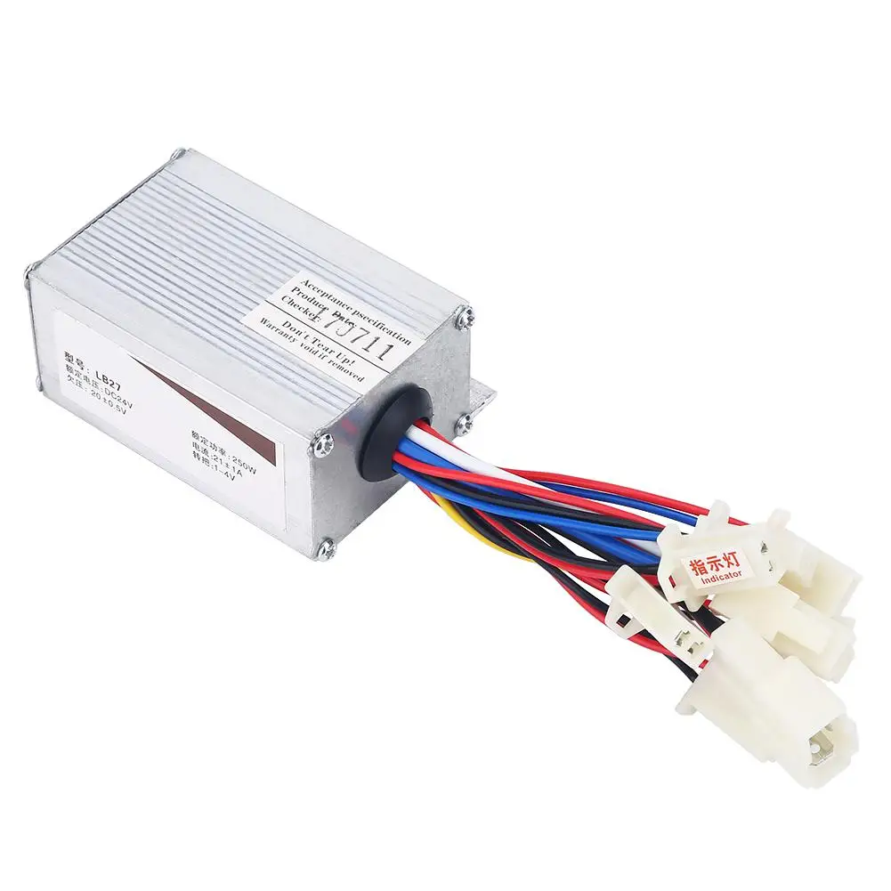 Sale 24V/36V/48V 250/350/500W DC Electric Bike Motor Brushed Controller Box for Electric Bicycle Scooter E-bike Accessory 0