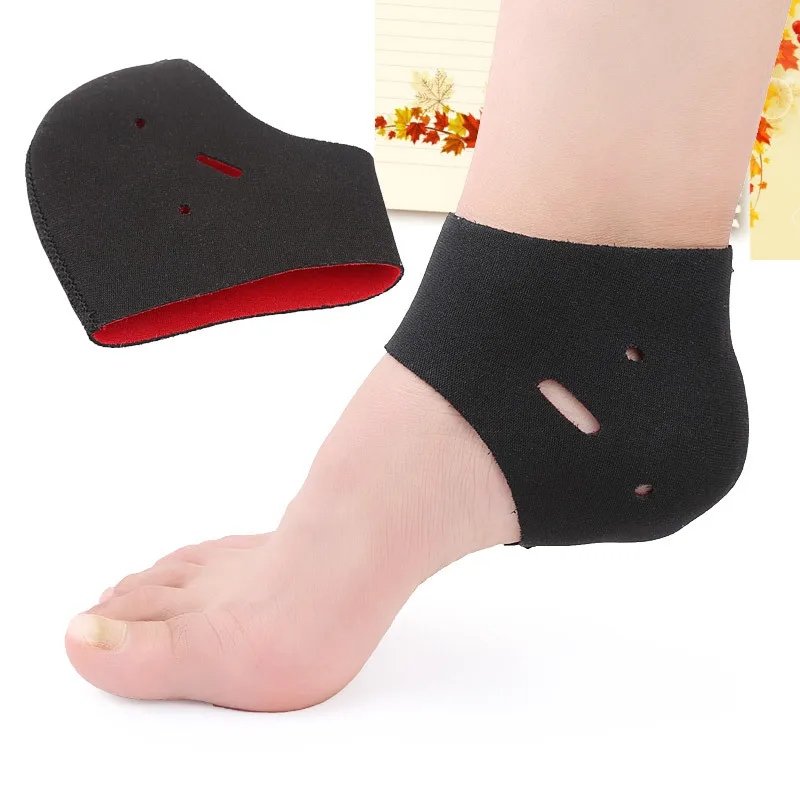 2Pcs/1 Pair Ultralight Sports Foot Ankle Support With Breathable Hole Protection Care Elastic Brace Gym Dance Yoga Cycling Black | Спорт и