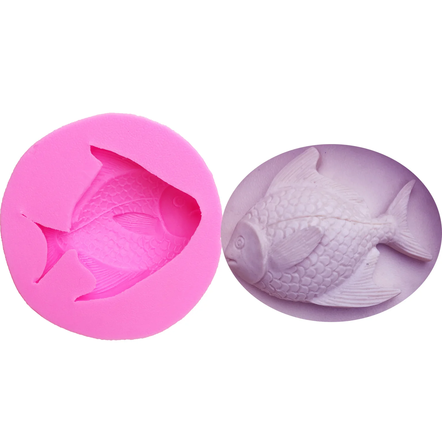 M0856 Animal Cartoon Fish Silicone Fondant Soap 3D Cake Mold Cupcake Jelly Candy Chocolate Decoration Baking Tool Moulds
M0856 Animal Cartoon Fish Silicone Fondant Soap 3D Cake Mold Cupcake Jelly Candy Chocolate Decoration Baking Tool Moulds