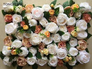TONGFENG 10pcs/lot Mixcolor Wedding 3D flower wall flower runner wedding Artificial silk rose peony wedding backdrop decoration
TONGFENG 10pcs/lot Mixcolor Wedding 3D flower wall flower runner wedding Artificial silk rose peony wedding backdrop decoration