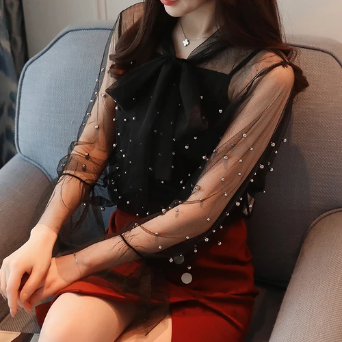 2018 New Spring Autumn Free Shipping Casual Women Shirt Butterfly Sleeved V-neck Fashion Elegant Female Beading Chiffon Blouse
2018 New Spring Autumn Free Shipping Casual Women Shirt Butterfly Sleeved V-neck Fashion Elegant Female Beading Chiffon Blouse