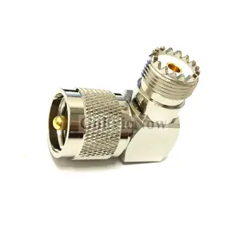 5 pcs RF Connector 90 Degree UHF Plug Male PL259 To SO239 Female Jack Connector Right Angle Adapter Connector
5 pcs RF Connector 90 Degree UHF Plug Male PL259 To SO239 Female Jack Connector Right Angle Adapter Connector
