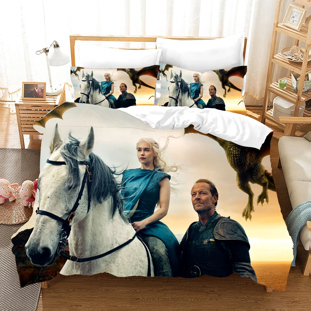 Game of Thrones 3D bedding set Duvet Cover A Song of Ice and Fire comforter bedding sets bedclothes bed linen (NO sheet)
Game of Thrones 3D bedding set Duvet Cover A Song of Ice and Fire comforter bedding sets bedclothes bed linen (NO sheet)