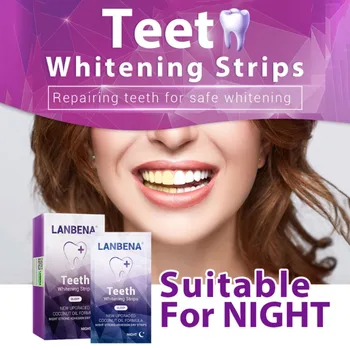 New 7pair/box Teeth Whitening Strips Oral Hygiene Teeth Veneers White Strips Removes Plaque Stains Tooth Bleaching Dental Tools
New 7pair/box Teeth Whitening Strips Oral Hygiene Teeth Veneers White Strips Removes Plaque Stains Tooth Bleaching Dental Tools