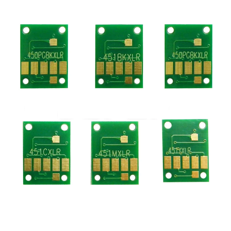 Автомобильные чипы для Canon PIXMA iP7260 MG5460 MX726 MX926 IX6860 MG5560 MG6360 6 цветов | Компьютеры и
