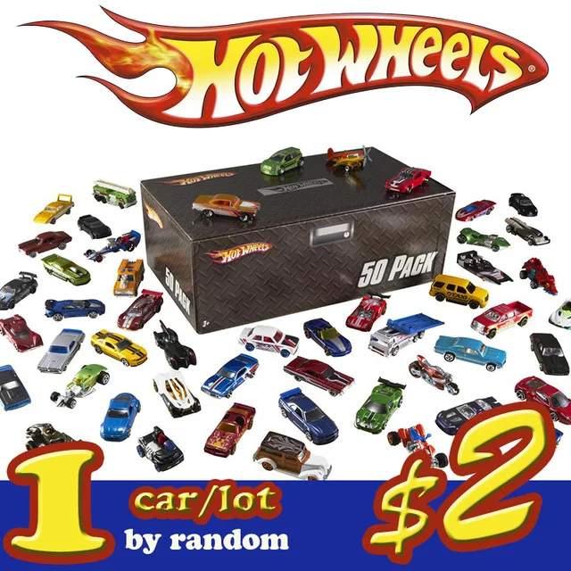 72 Стиль оригинальный Hot Wheels 1: 64 металл мини модель автомобиля Детские игрушки для