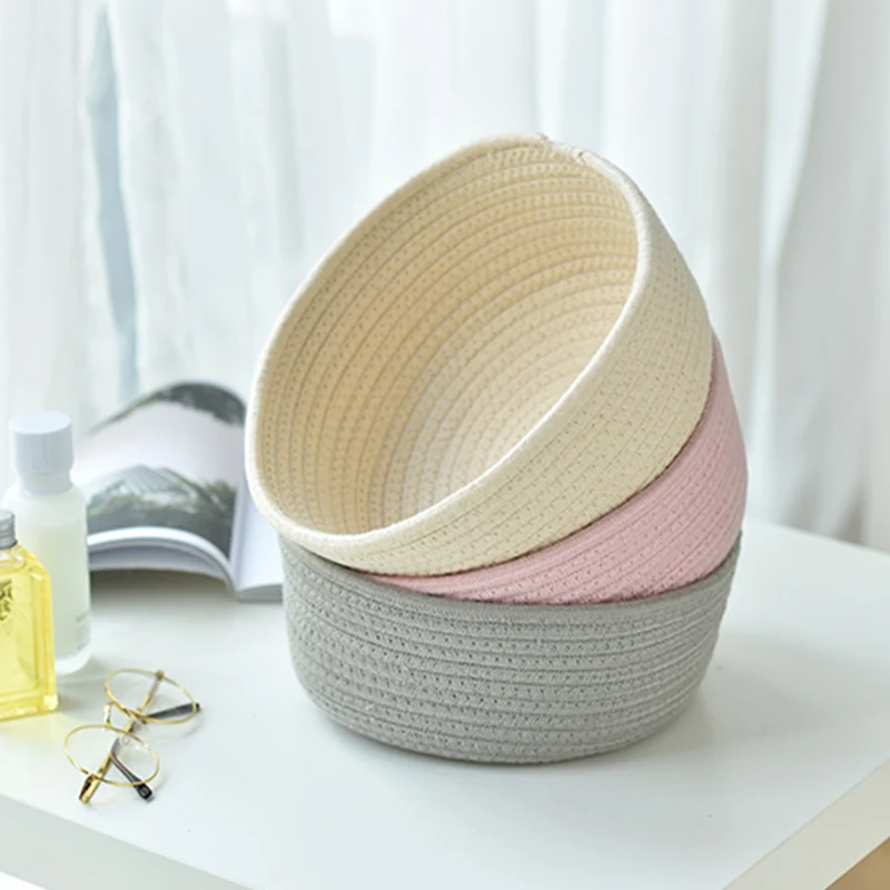 Nordic ins cotton yarn remote control basket desktop receipt basket toy receipt basket cosmetics sundry receipt box
Nordic ins cotton yarn remote control basket desktop receipt basket toy receipt basket cosmetics sundry receipt box