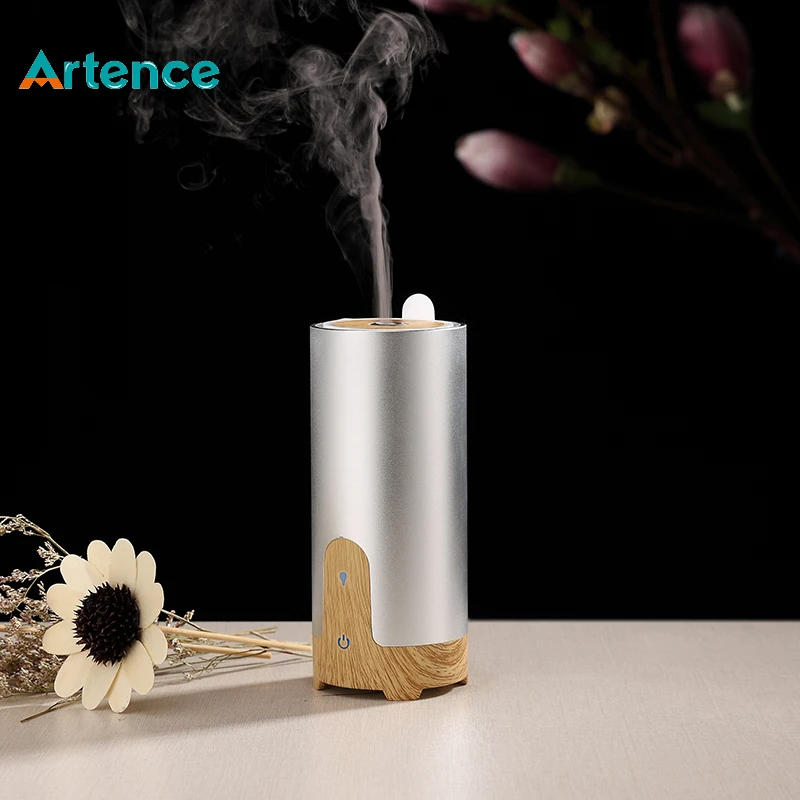 Aluminium Alloy Wood Grain Aromatherapy USB Humidifier Mini Ultrasonic Humidifier for Car Essential Oil Aroma Diffuser
Aluminium Alloy Wood Grain Aromatherapy USB Humidifier Mini Ultrasonic Humidifier for Car Essential Oil Aroma Diffuser