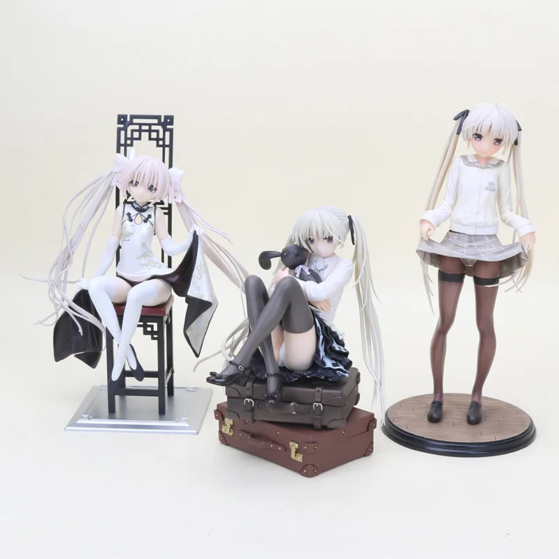 

25CM 1/6 Scale Yosuga no Sora Kasugano Sora School Uniform Ver Model PVC Anime Action Figure Collection Gift Doll