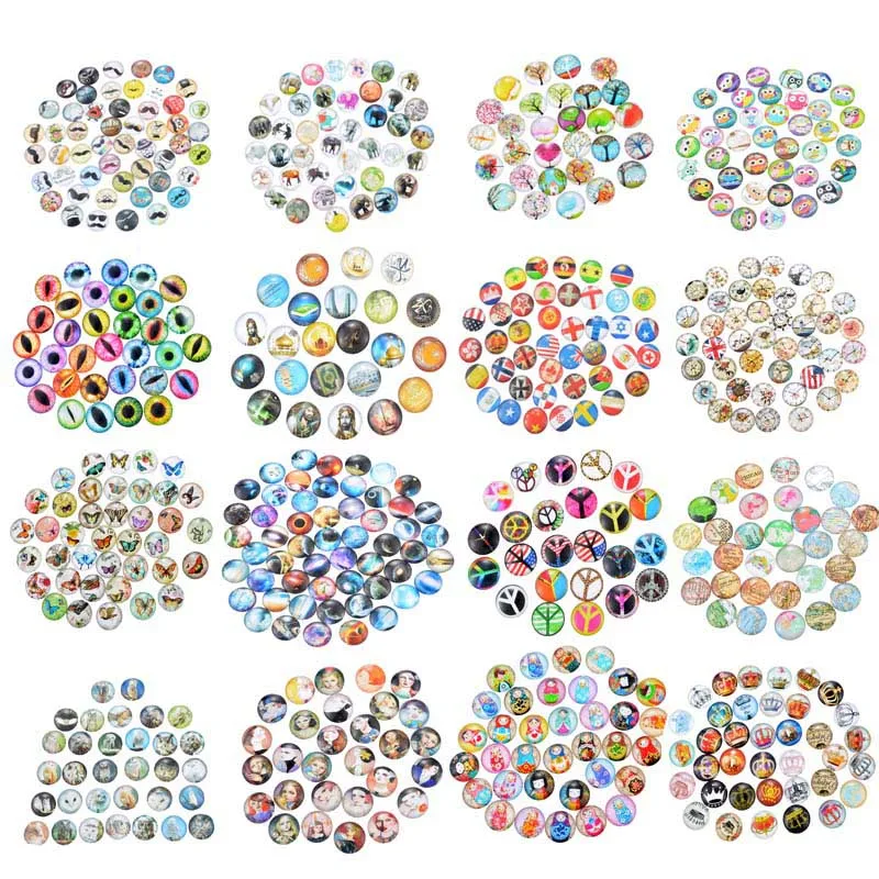 Jewelry Design Materials Round Glass DIY Embellishments Cabochon Cameo Patch Random Mixed 12mm,10PCs
Jewelry Design Materials Round Glass DIY Embellishments Cabochon Cameo Patch Random Mixed 12mm,10PCs