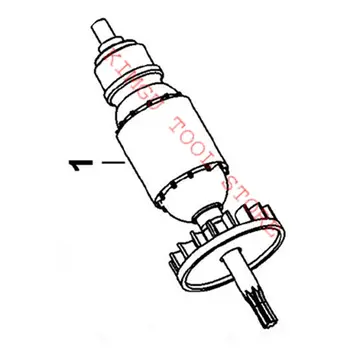 ARMATURE 220-230V Rotor 1006582-00 Replace For Dewalt DW341K
ARMATURE 220-230V Rotor 1006582-00 Replace For Dewalt DW341K