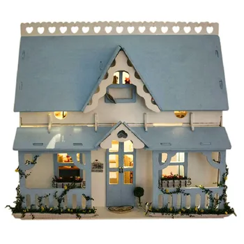 DIY Dollhouse Miniature Doll House With Furniture Building Kits 3D House For Dolls Toys For Children Birthday Gift Rocky Garden
DIY Dollhouse Miniature Doll House With Furniture Building Kits 3D House For Dolls Toys For Children Birthday Gift Rocky Garden
