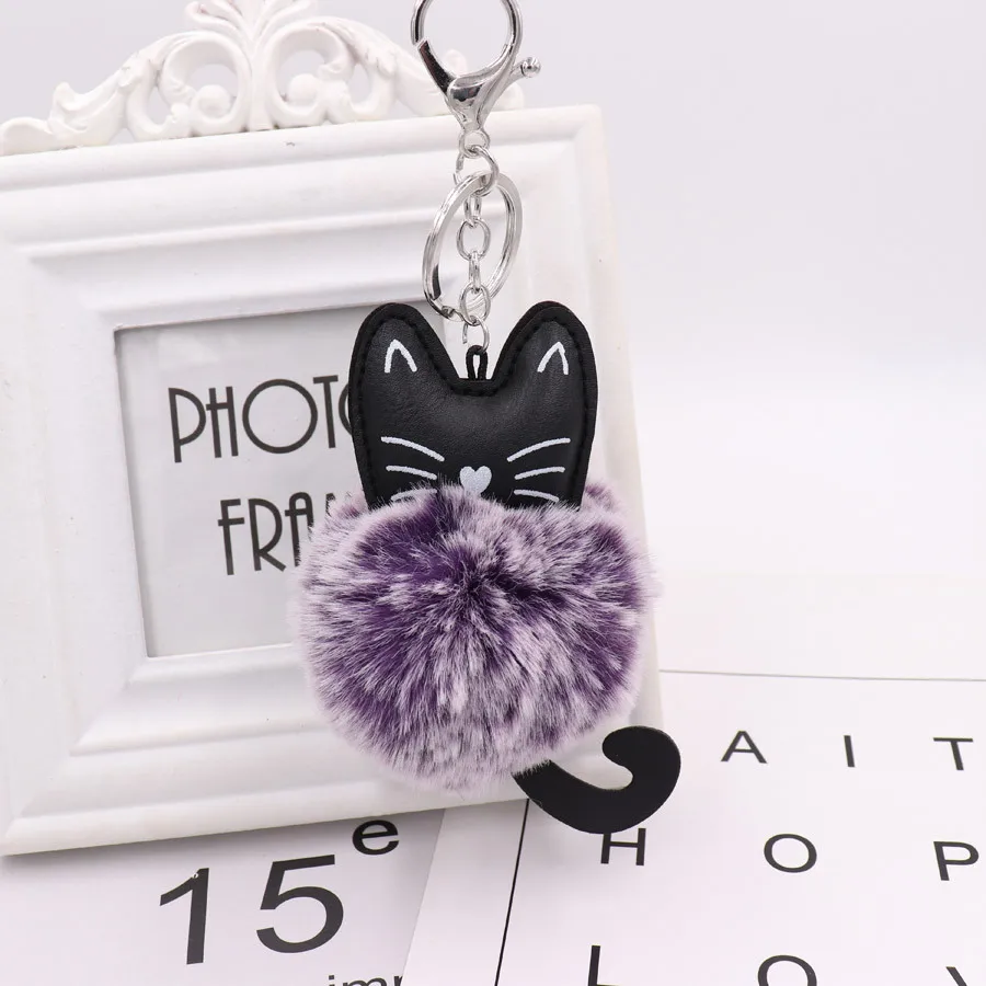 Fashion cute animal kitten key ring hair ball pendant lady bag pendant plush doll hanging jewelry hot sale
Fashion cute animal kitten key ring hair ball pendant lady bag pendant plush doll hanging jewelry hot sale