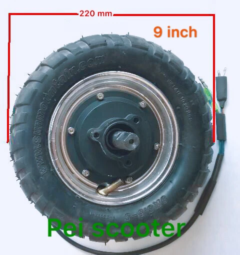 9 inch BLDC 9X3.5-5 vacuum tire brushless gearless wheel hub motor for electric scooter hub motor phub-200Z
9 inch BLDC 9X3.5-5 vacuum tire brushless gearless wheel hub motor for electric scooter hub motor phub-200Z