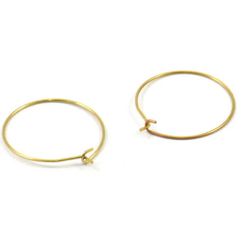 25pc raw brass Earring Wires, Hooks ( Nickel free and Lead free) . (20--60x0.70mm) CHOOSE
25pc raw brass Earring Wires, Hooks ( Nickel free and Lead free) . (20--60x0.70mm) CHOOSE
