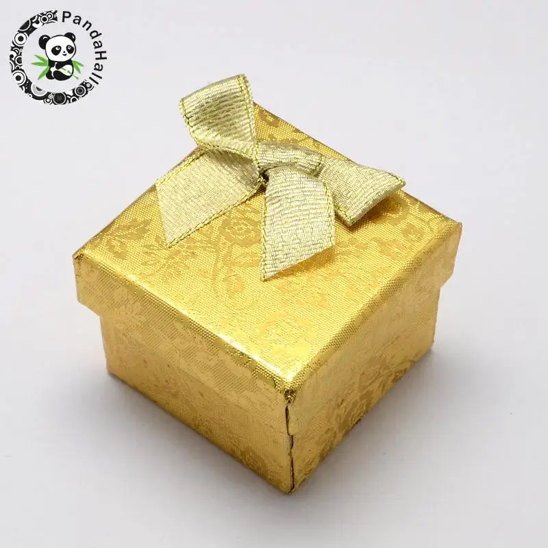 Valentines Day Presents Packages Cube Cardboard Ring Boxes with Bowknot Outside and Sponge Inside 4.3x4.3x3.2cm
Valentines Day Presents Packages Cube Cardboard Ring Boxes with Bowknot Outside and Sponge Inside 4.3x4.3x3.2cm