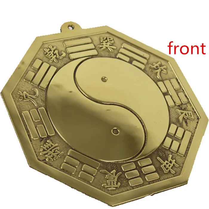 8 gua Lucky bronze mirror 11.5cm diameter ba gua Tai Chi Mirror Gossip Mirror Illusion Mirror Essence Mirror Blessing Decoration
8 gua Lucky bronze mirror 11.5cm diameter ba gua Tai Chi Mirror Gossip Mirror Illusion Mirror Essence Mirror Blessing Decoration