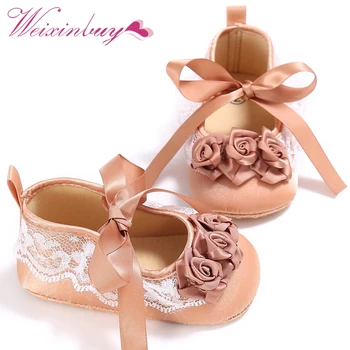 Newborn Infant Baby Girl Non-Slip Flower Baby Shoes Soft Sneaker Prewalker Shoes New
Newborn Infant Baby Girl Non-Slip Flower Baby Shoes Soft Sneaker Prewalker Shoes New
