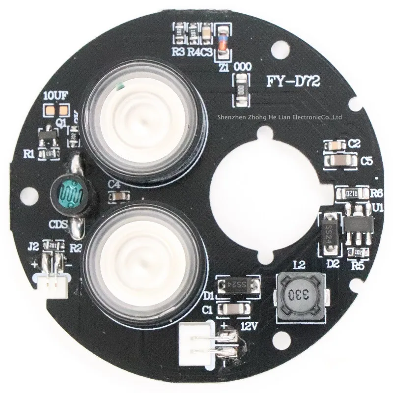 15 degrees CCTV Accessories infrared light 2 pcs Array IR LED board for Surveillance cameras night vision diameter 58.5mm
15 degrees CCTV Accessories infrared light 2 pcs Array IR LED board for Surveillance cameras night vision diameter 58.5mm