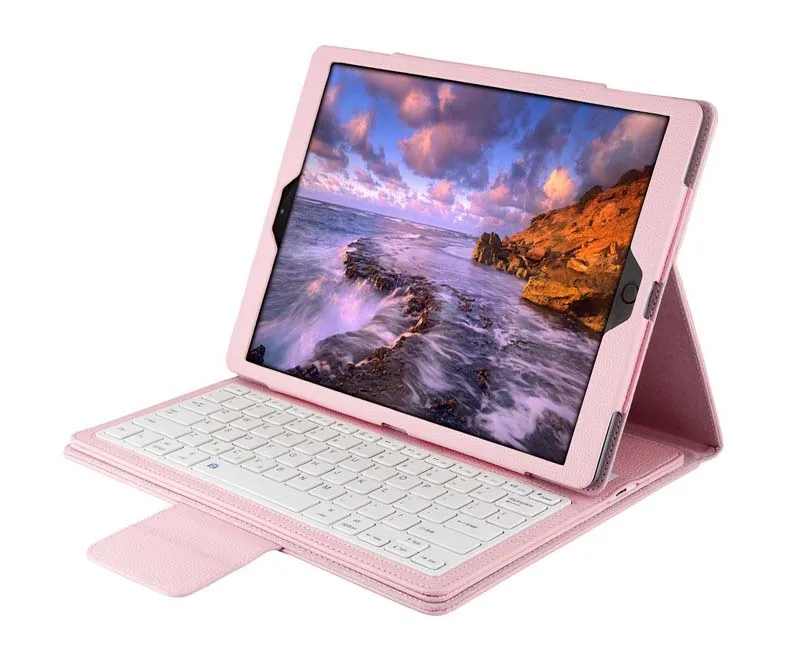 For Apple iPad Pro 12.9" 12.9 inch Tablet Removable Wireless Bluetooth Russian/Spanish/Hebrew Keyboard + PU Leather Case Stand
For Apple iPad Pro 12.9" 12.9 inch Tablet Removable Wireless Bluetooth Russian/Spanish/Hebrew Keyboard + PU Leather Case Stand