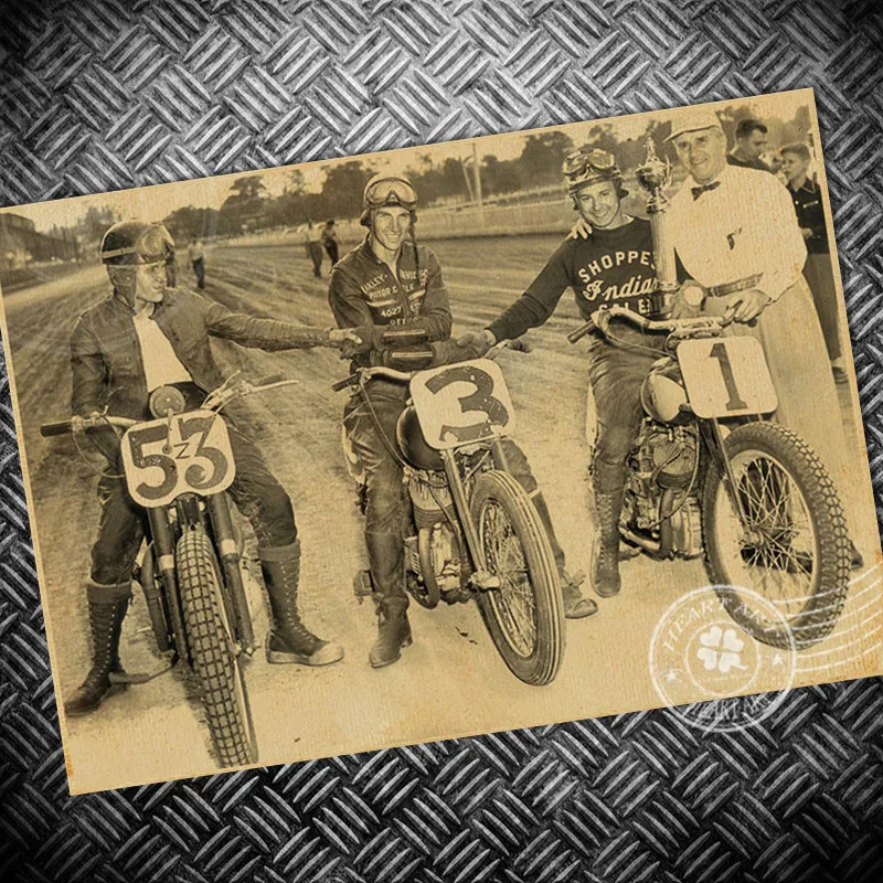 Vintage Poster Old photo motorcycle USA ROUTE 66 Retro print picture Bar Cafe Living Room Wall Art painting Sticker 42x30cm
Vintage Poster Old photo motorcycle USA ROUTE 66 Retro print picture Bar Cafe Living Room Wall Art painting Sticker 42x30cm
