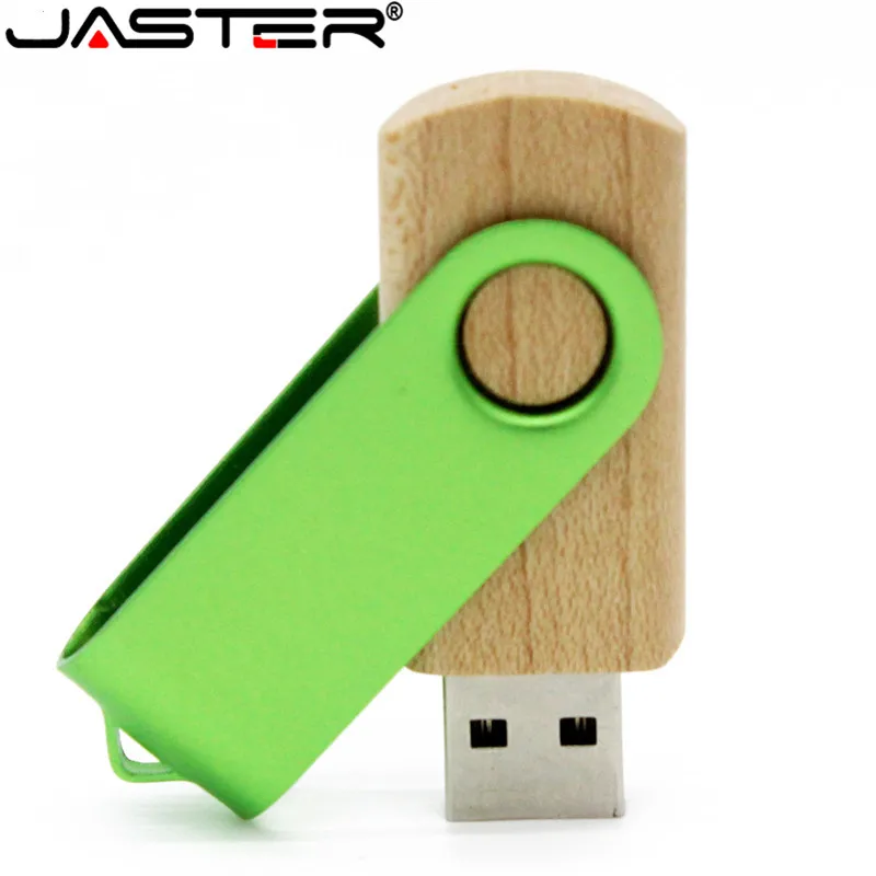 JASTER Rotary Wood USB Flash Drive Pendrive Memory Stick Driver 2.0 4GB 8GB 16GB 32GB 64GB Laptop Flash Memory Card Memory Stick
JASTER Rotary Wood USB Flash Drive Pendrive Memory Stick Driver 2.0 4GB 8GB 16GB 32GB 64GB Laptop Flash Memory Card Memory Stick