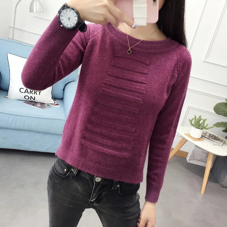 2019 New Winter Women's Blouses Women's Coarse Wool Sweater Warm Spring Autumn Winter Casual Sleeved Pullover
2019 New Winter Women's Blouses Women's Coarse Wool Sweater Warm Spring Autumn Winter Casual Sleeved Pullover