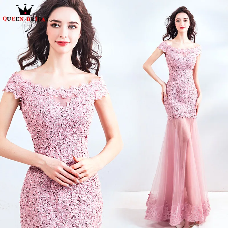 Mermaid Lace Tulle Sexy Long Elegant Pink Romantic Evening Dresses 2018 New Arrival Party Dress Evening Gown Robe De Soiree MT42
Mermaid Lace Tulle Sexy Long Elegant Pink Romantic Evening Dresses 2018 New Arrival Party Dress Evening Gown Robe De Soiree MT42