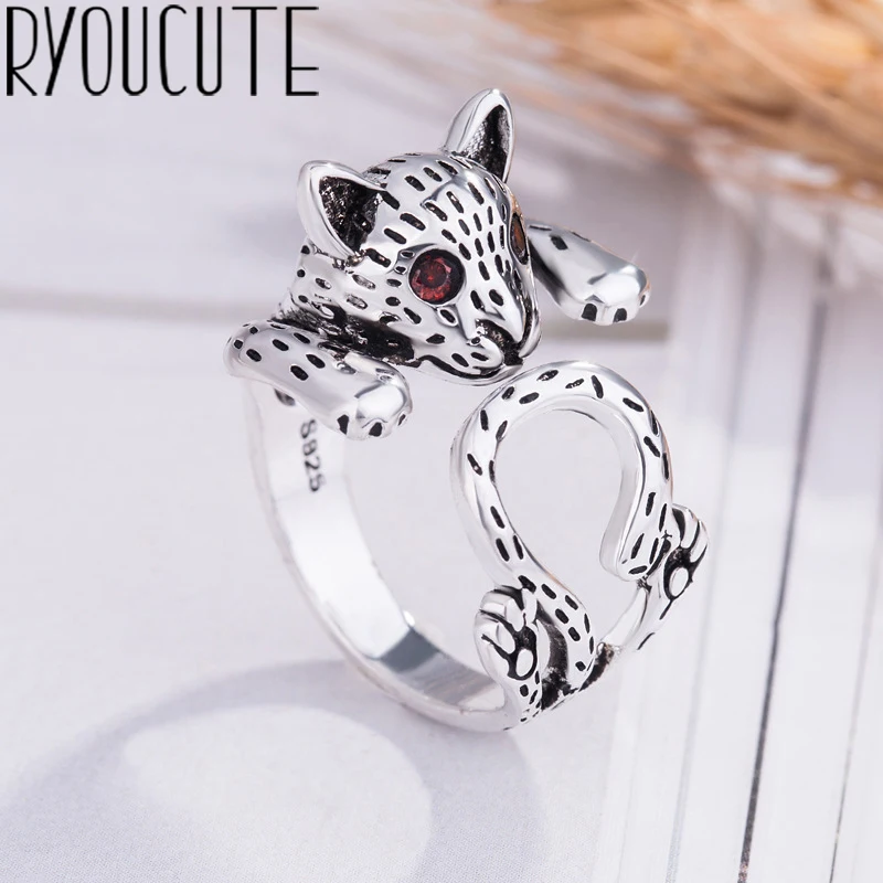 Bohemian Vintage 925 Sterling Silver Cat Rings for Women Fashion Statement Jewelry Adjustable Finger Ring Girls Gifts
Bohemian Vintage 925 Sterling Silver Cat Rings for Women Fashion Statement Jewelry Adjustable Finger Ring Girls Gifts